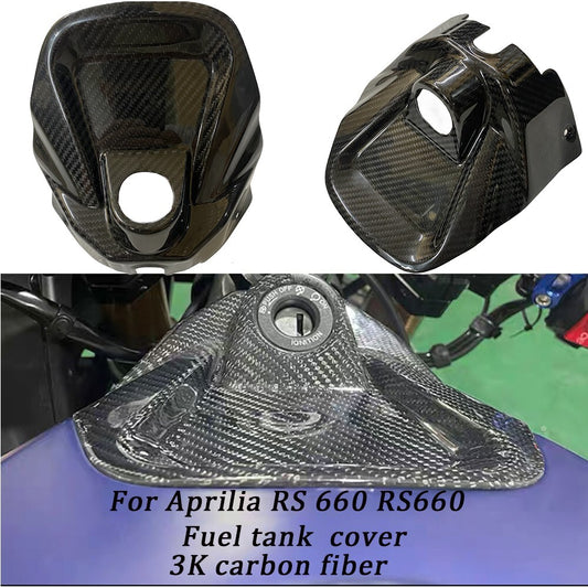 Carbon Fiber Ignition Lock Front Fairing Cowl Cover For RS660 Tuono660