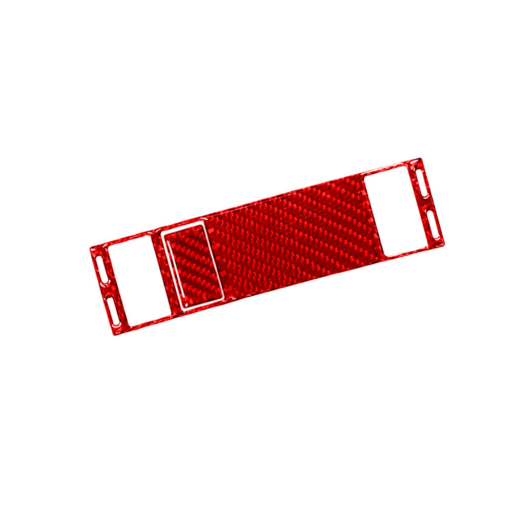 Red Carbon Fiber for Seat Heating Button Cover Trim for Lexus RC300 350 200T 2015-20