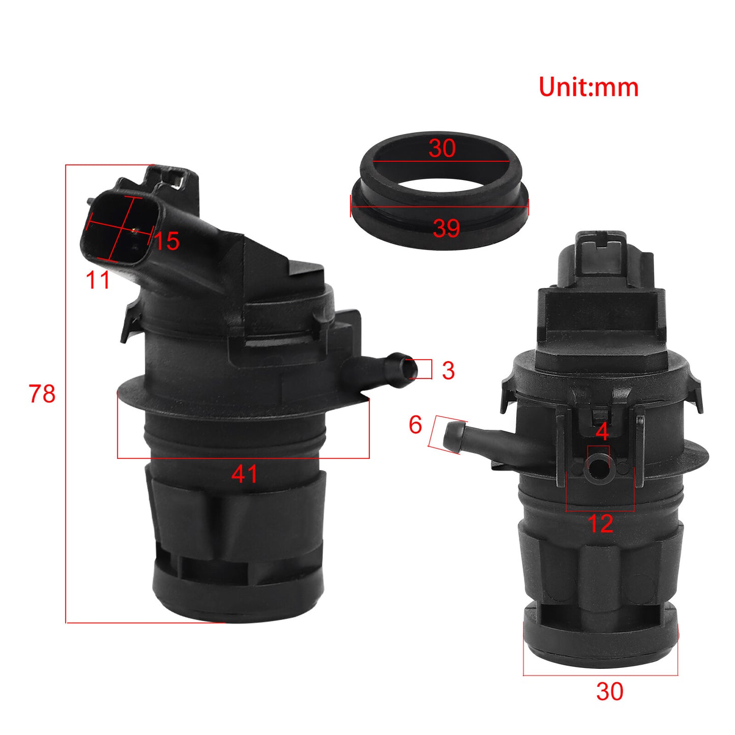 Windshield Washer Pump for Toyota for Corolla for Camry Prius RAV4 4Runner 85330-60190