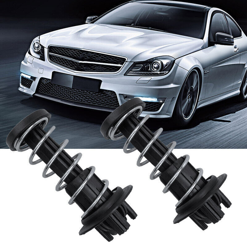 2 Pcs Hood Catch Spring Safety for Mercedes W204 X204 W212 C300 C350 E550 GLK350