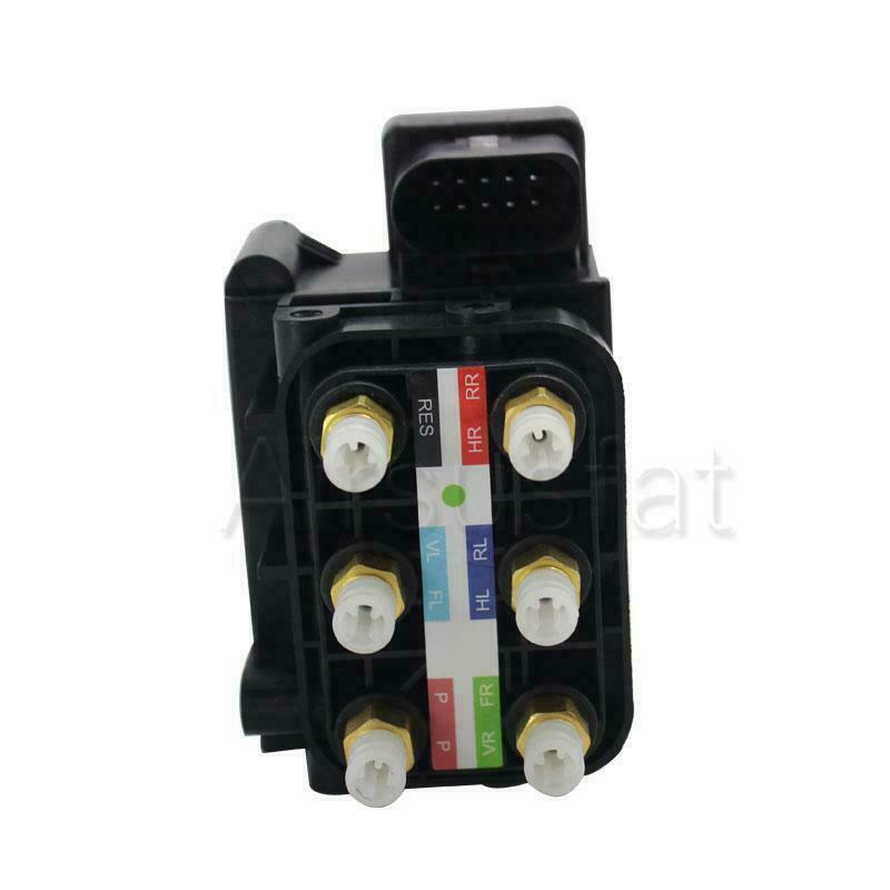 for Audi A6 C5 C6 for A8 D3 4E for Bentley for VW Air Suspension Pump Solenoid Valve Block