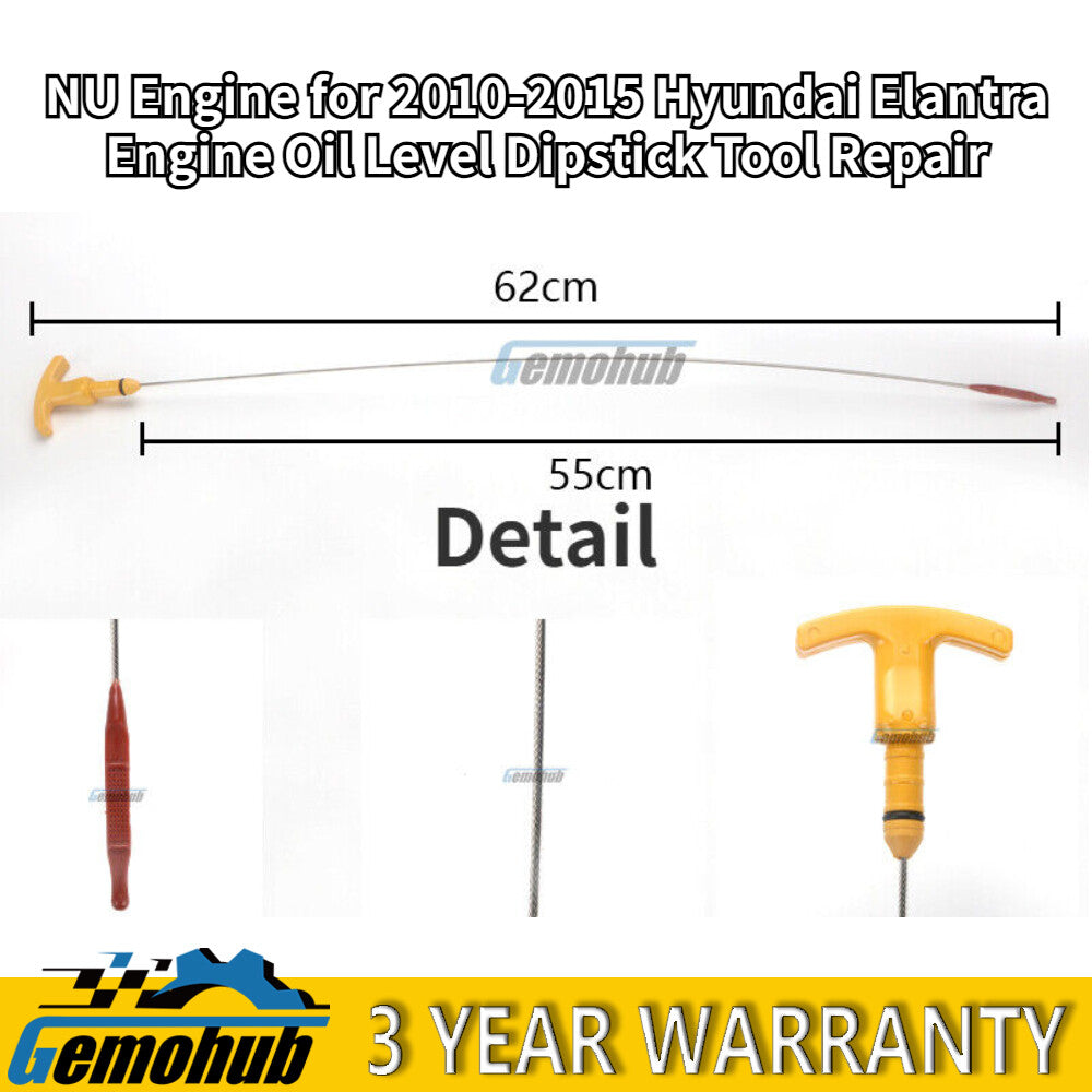 NU Engine for 2012-2015 for Hyundai for ELANTRA 1.8L Engine Oil Level Dipstick Tool
