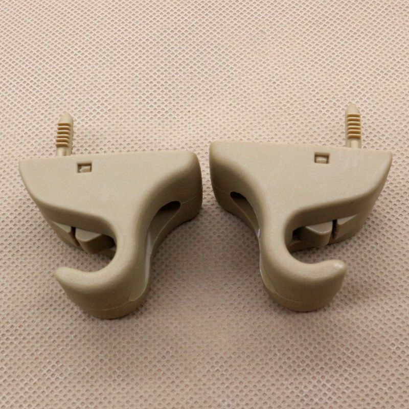 2-Pack LH  RH Side Beige Sunshade Clips 852353K000QS Suitable for Hyundai Sonata 2006-08
