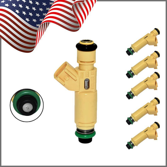 6PCS Fuel Injectors EV6 for 2001-2003 for Ford Escape 3.0L V6 replace YL8E-C7B FJ321