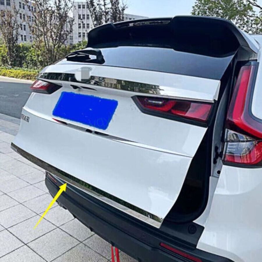 for Honda CR-V 2023-2024 stainless Rear Door Trunk Lid Tailgate Strip Cover Trim
