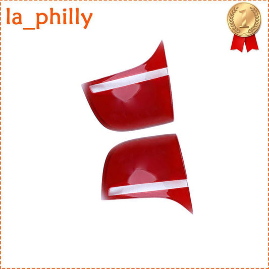 2Pcs Left+Right Inner Side Tail light Lens Cover Red For 2008-2014 X6 X6M E71