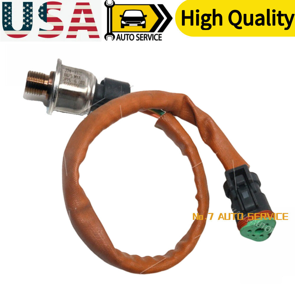 Fuel Oil Pressure Sensor For Caterpillar CAT C15 for Freightliner for Peterbilt 2003-06