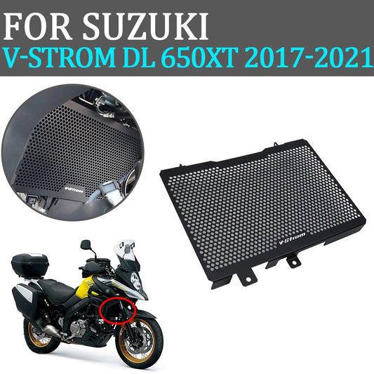 Fit for SUZUKI Vstrom DL650XT Radiator Grille Guard Grill Protection Cover 17-21