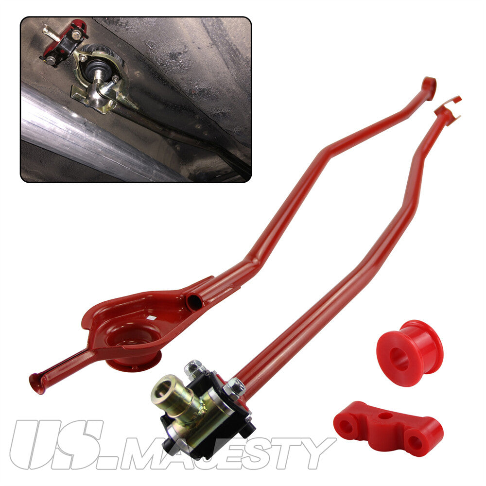 Shift Linkage w/ Bushing For 88-91 for Honda for Civic CRX EF B-Series B16 B18 Swap Red