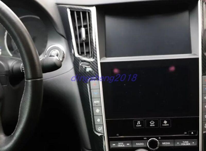 14-Piece Carbon Fiber Style Interior Trim Kit for Infiniti Q50 Q50L 2015-2019