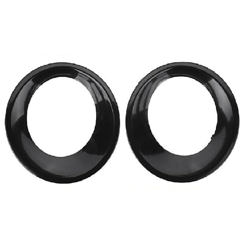 1 Pair Black for BMW X3 E83 LCI 2007-2010 Fog Light Cover Primed Grill Trims