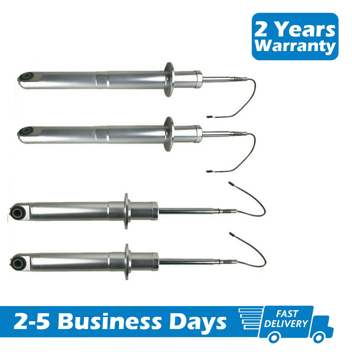 4-piece front and rear shock absorber kit for Maserati Quattroporte Sport M139 2006-2011