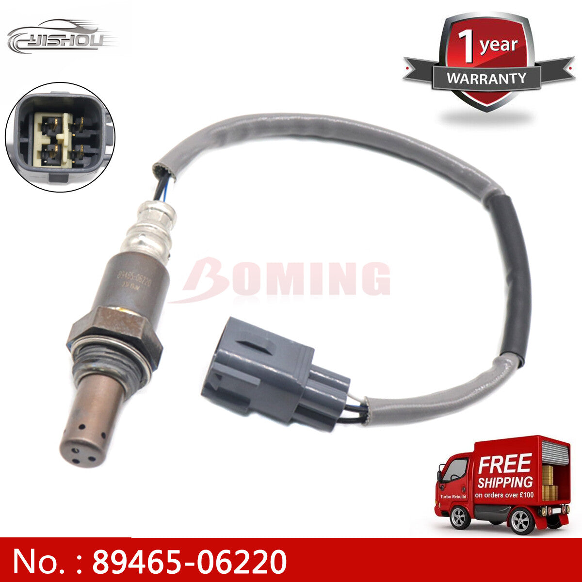 89465-06220 O2 downstream oxygen sensor suitable for Toyota for Camry Aurinon HV hybrid 3.5L