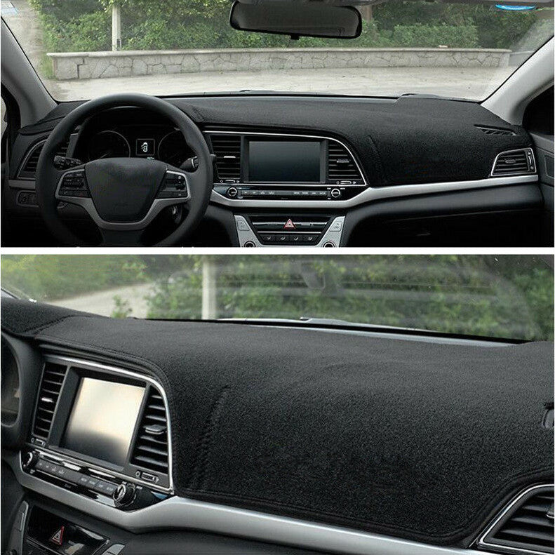 for Hyundai for Elantra 2017- 2020 Black Dashboard Dash Mat DashMat Sun Cover Pad