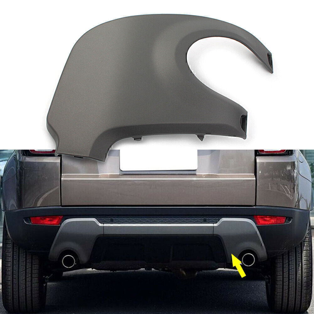 Right Rear Exhaust Pipe Towing Hook Cover Trim Fit for Range Rover Evoque 2012-18