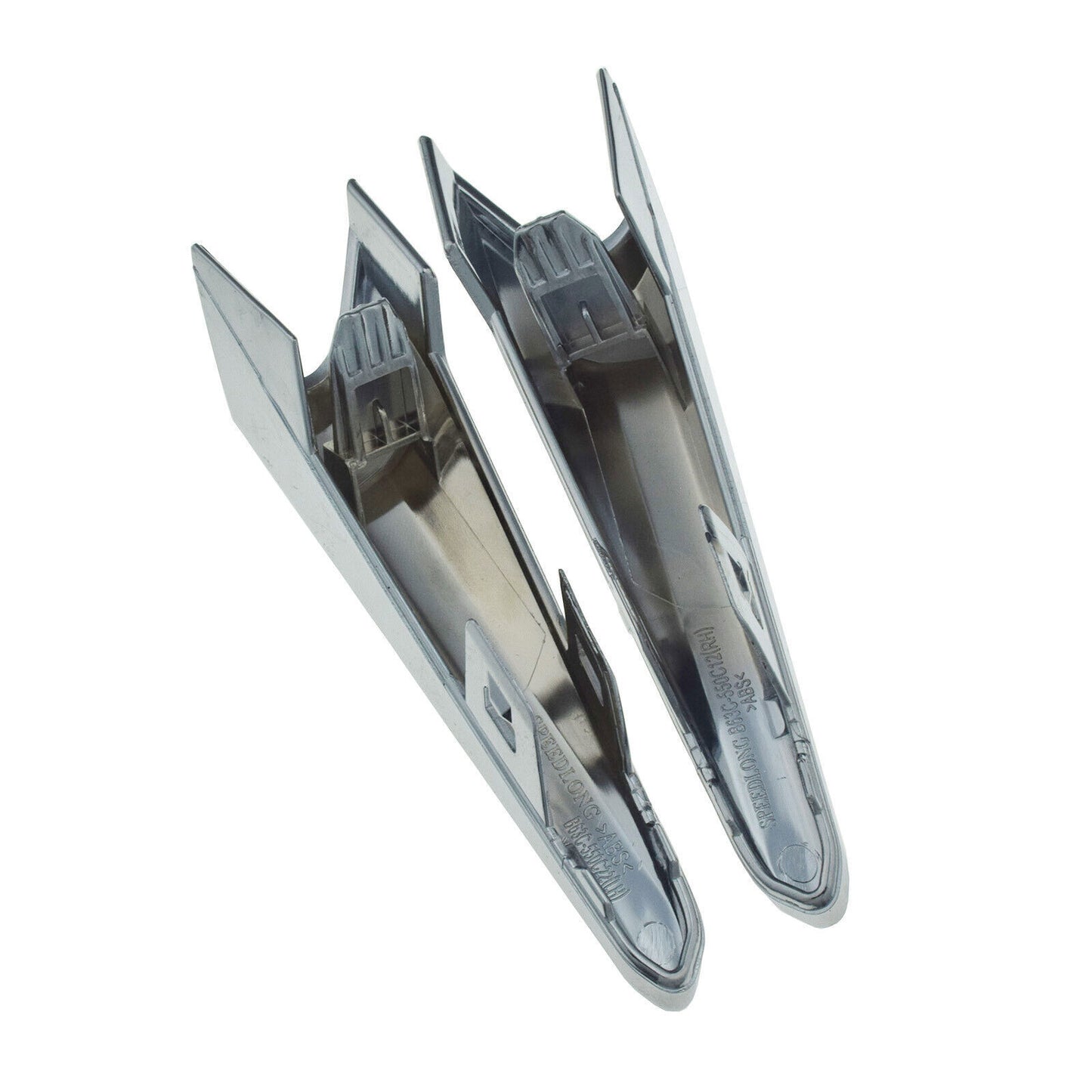 for Mazda 3 2017-2018 Left Right Side Fog Light Bumper Trim Chrome Pair NEW 2X