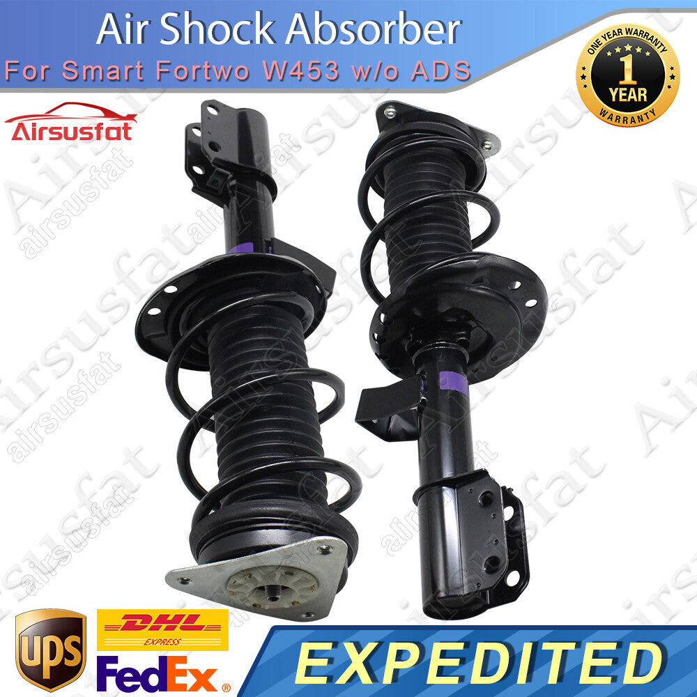 Pair for Smart Fortwo W453 Front LeftRight Shock Absorber Assembly without ADS