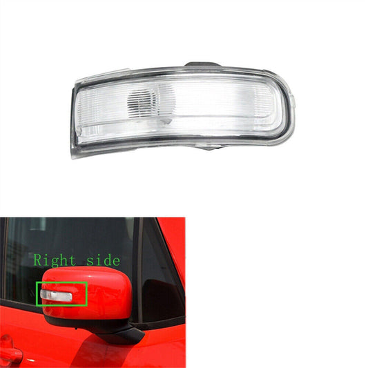 Right Side Wing Mirror Signal Light Cover Clear Lens for Jeep Renegade 2016-2021