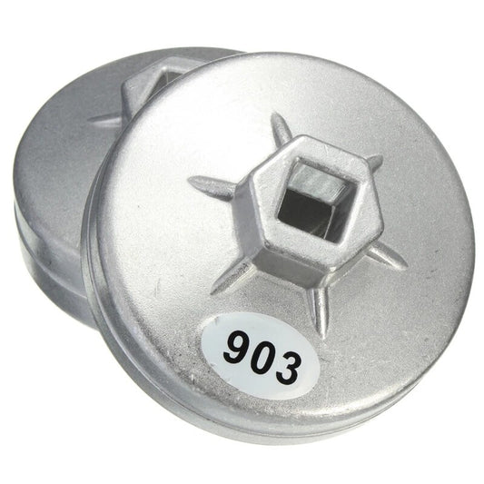 74mm 14 Flute Aluminum Oil Filter Wrench Socket Socket Remover Tool Universal