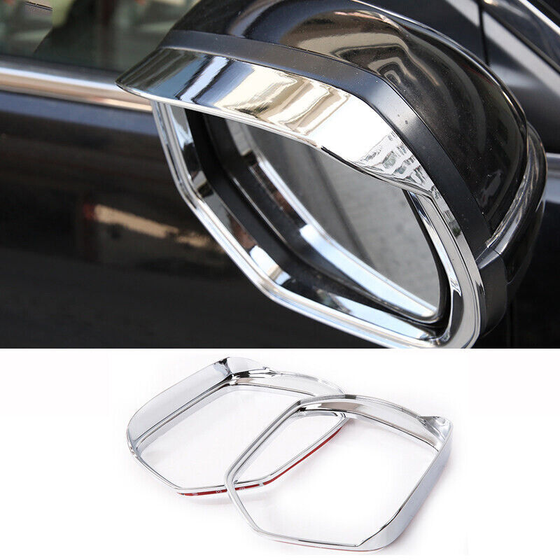 Chrome Rear View Mirror Rain Eyebrow Frame Trim ABS for Honda CRV CR-V 2012-2016
