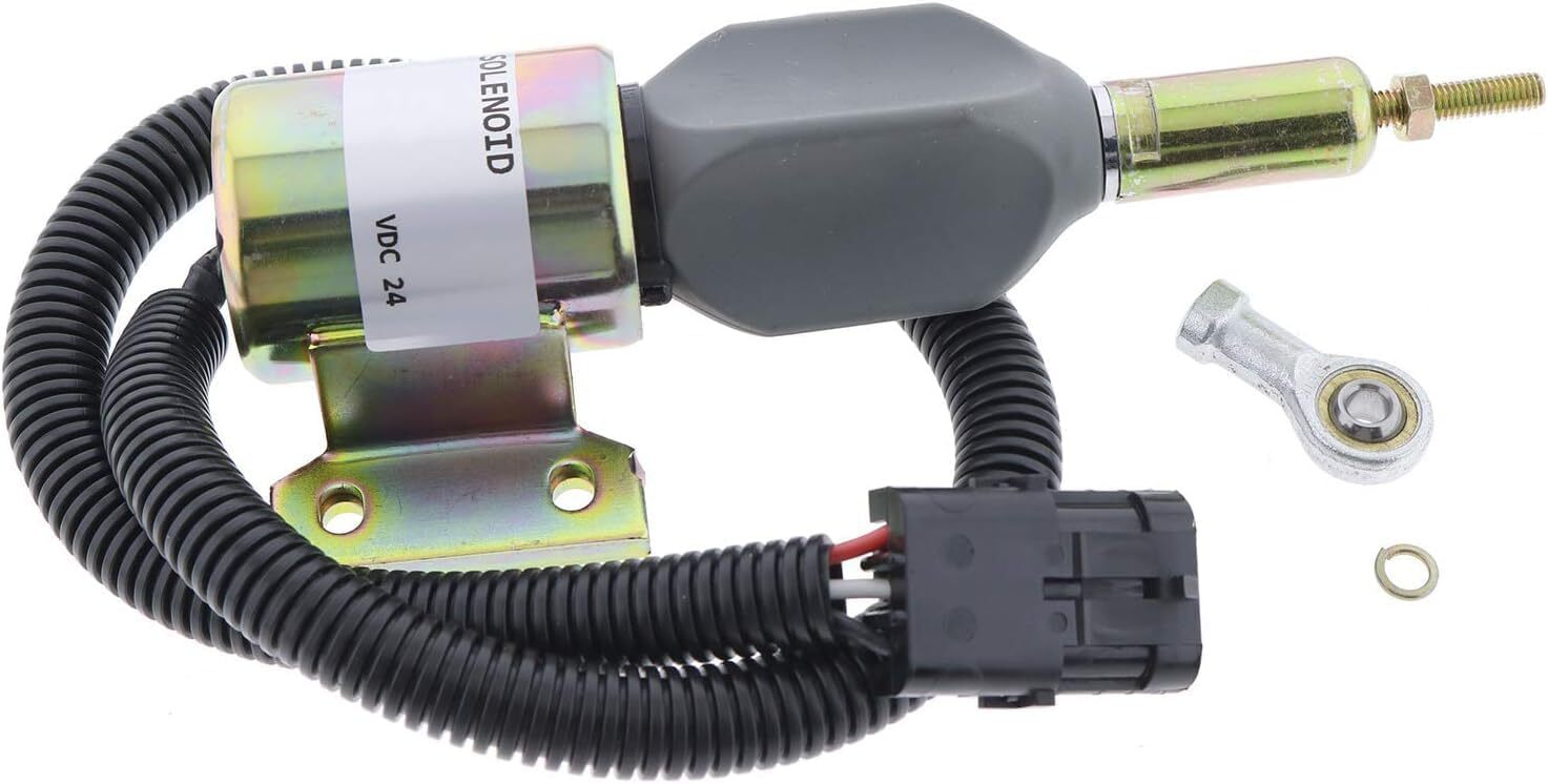 6BT 5.9L SA-4891-24 Diesel Fuel Shutdown Flameout Solenoid 3935430