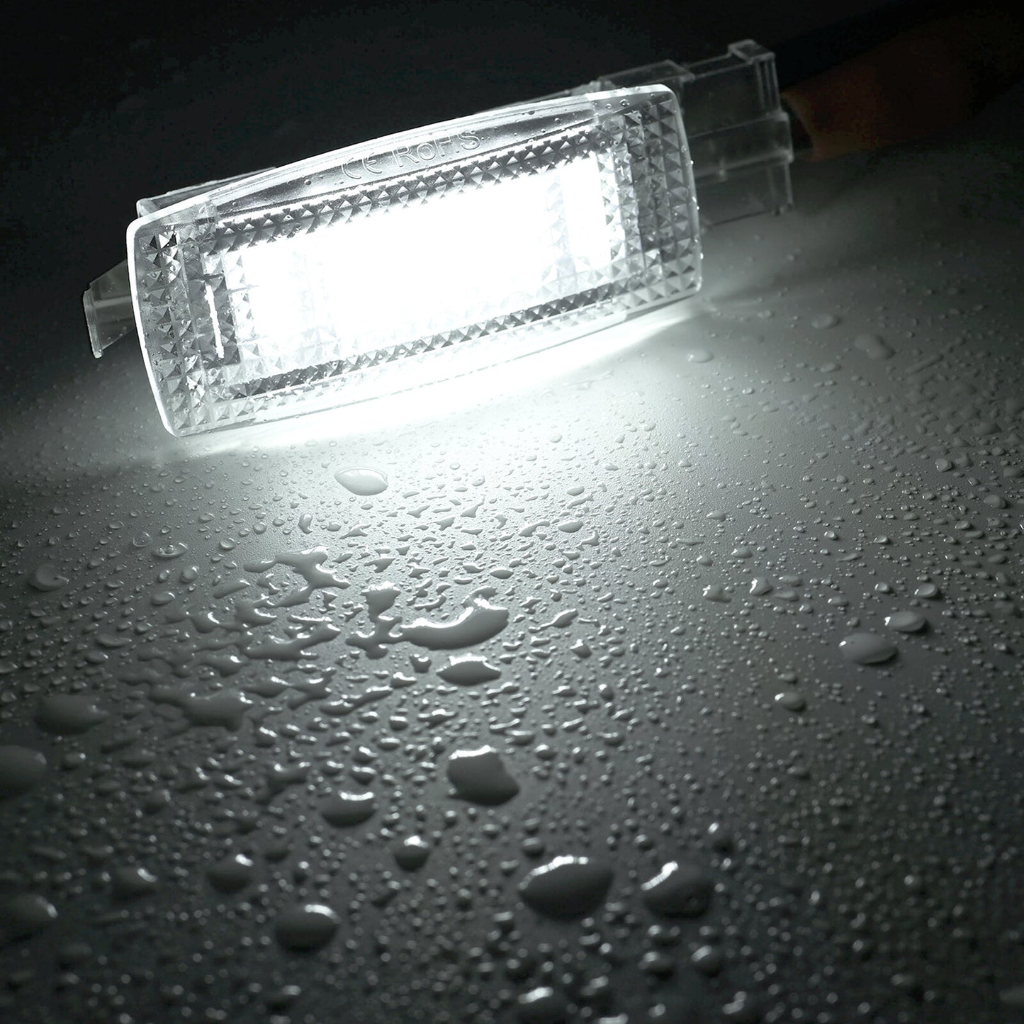 2x LED Interior Vanity Mirror Light Visor Lamp for VW for Jetta for Passat / for Tiguan for Golf