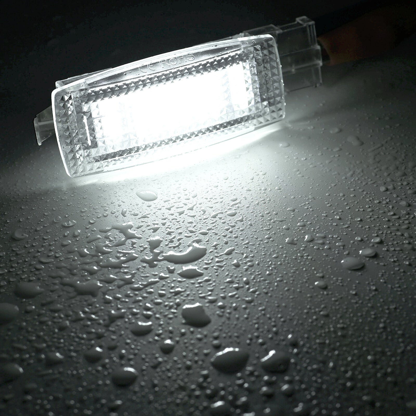 2x LED Interior Vanity Mirror Light Visor Lamp for VW for Jetta for Passat / for Tiguan for Golf