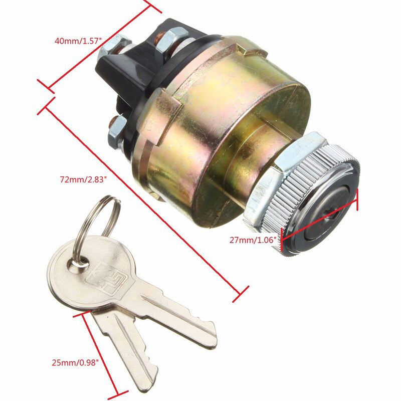 A set of ignition switch lock control with 2 buttons is suitable for KS6180 US14 UN148 CS7UL3 S11