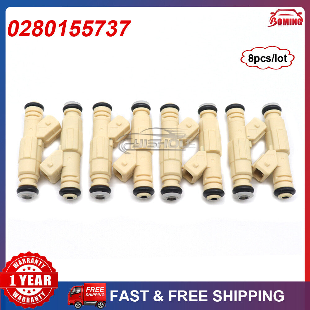 Fuel injector kit 0280155737 (8) for Buick Regal for Pontiac Grand Prix 3.8L