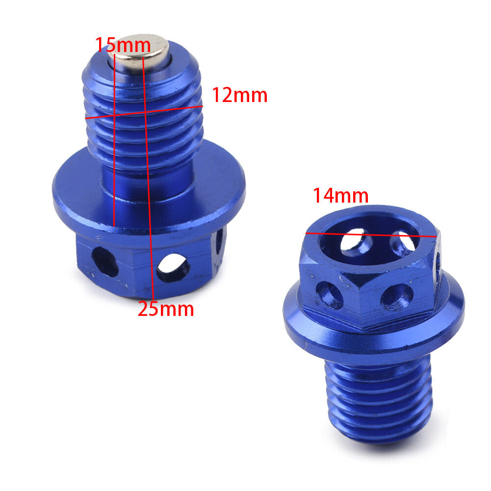 M12xP1.5 Oil Drain Plug Bolt Screw FIT for Honda CRF XR Z 50 CR 80 125 Dirt Bike