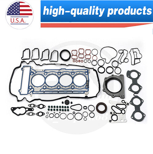 Engine Rebuild Overhaul Gasket Kit for Mercedes-Benz W204 W212 M271 1.8T Seals