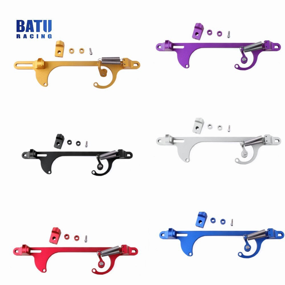 Aluminum Throttle Cable Carburetor Bracket For 4150 4160 Carb 307 350 SBC