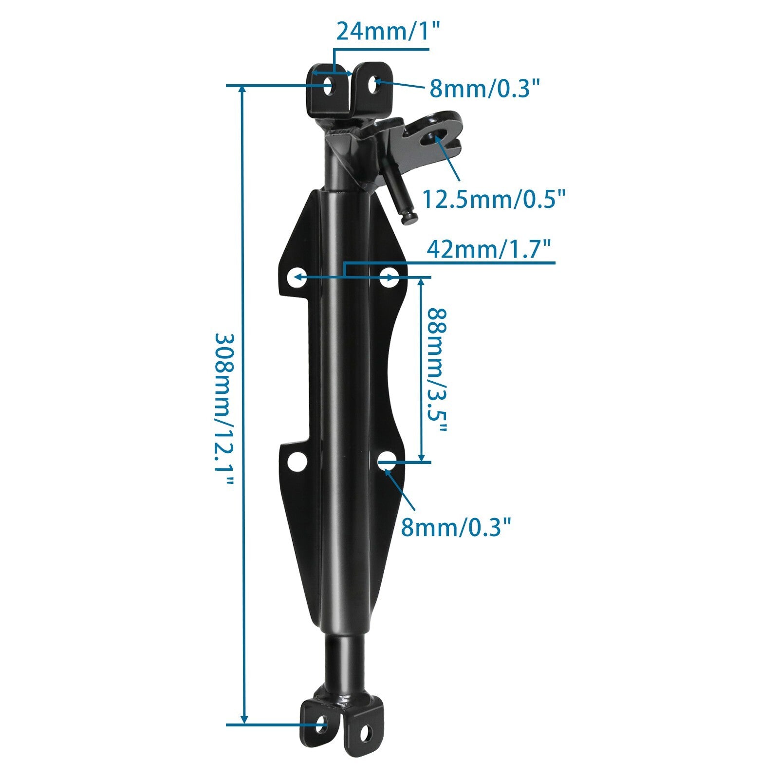 Foot spikes, footstools, and mounting brackets for pit-type mountain bikes CRF50, CRF70, XR50, Taodao Apollo