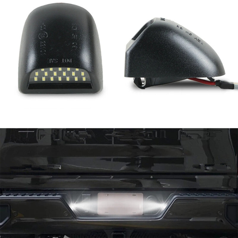 White Car-Styling Number Lamp 12V LED License Plate Light for Chevrolet Silverad