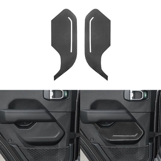 Carbon Fiber Rear Door Panel for Jeep for Wrangler Jl 2018+ Gladiator 2020+