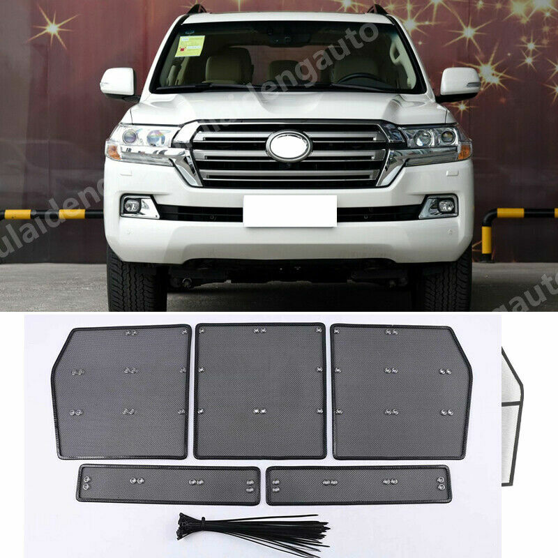 for Toyota for Land Cruiser 2016-2021 Front Mesh Grill Grille Anti-Insect Net Mesh
