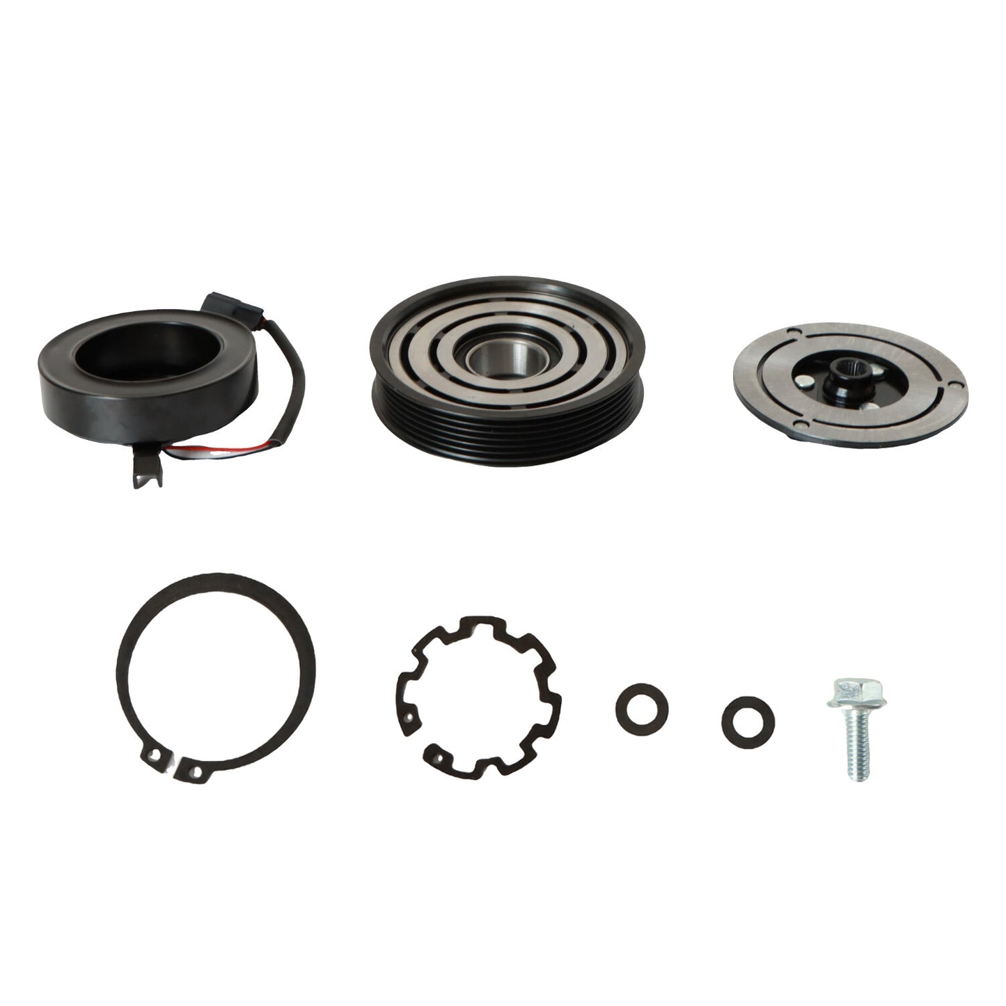 A/C Compressor Clutch Kit For 2007-2012 for Nissan Altima Sentra 2.5L 92600JA00A