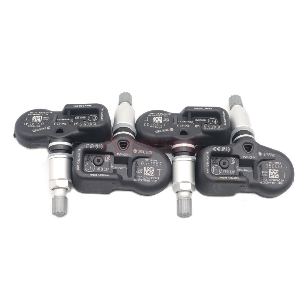 4-pack of new tire pressure TPMS sensors PMV-C814 for Infiniti QX80 and for Nissan Armada