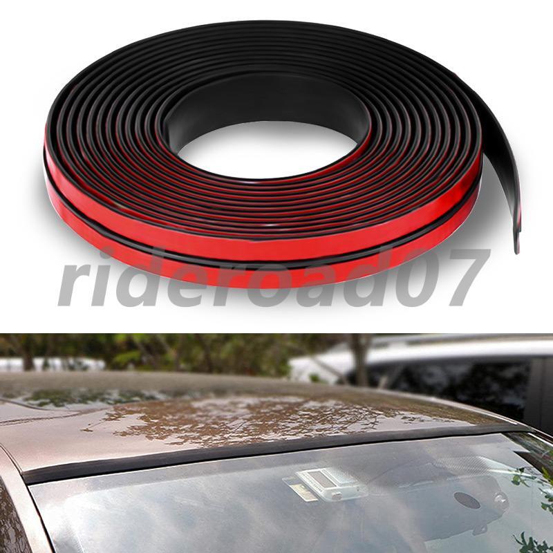 Rubber Seal Strip Trim 4M Car Roof Rear Windshield Sunroof Sealed Weatherstrip