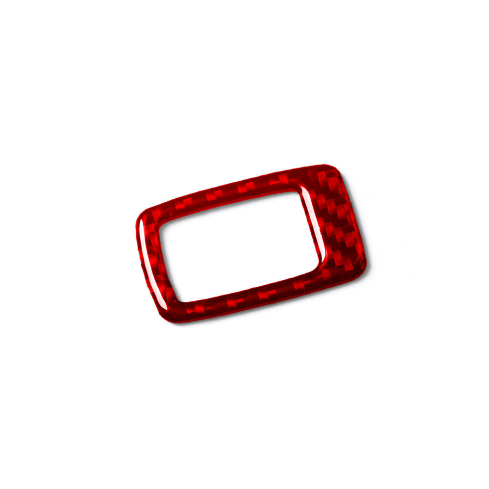 Red Carbon Fiber Passenger Side Window Control Trim for BMW Z4 E89 2009-2016