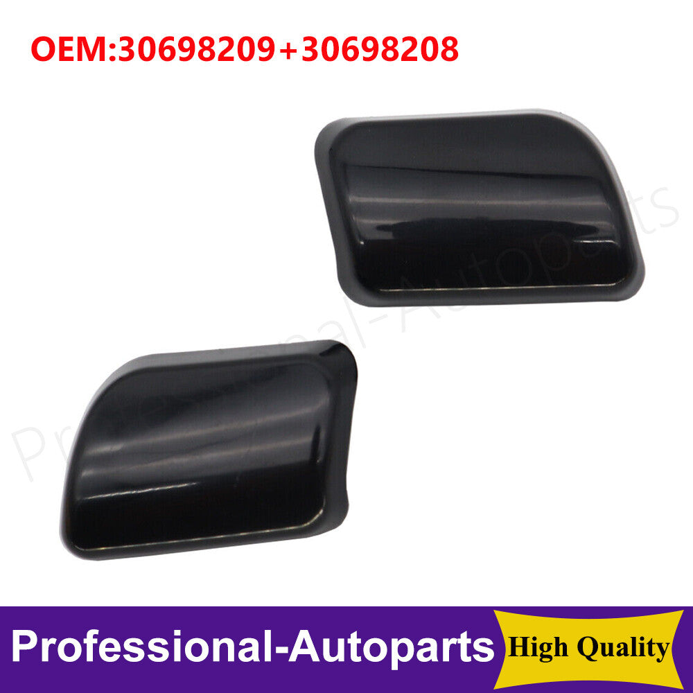 One pair of front left + right headlight nozzle covers for Volvo XC90 2003-2006