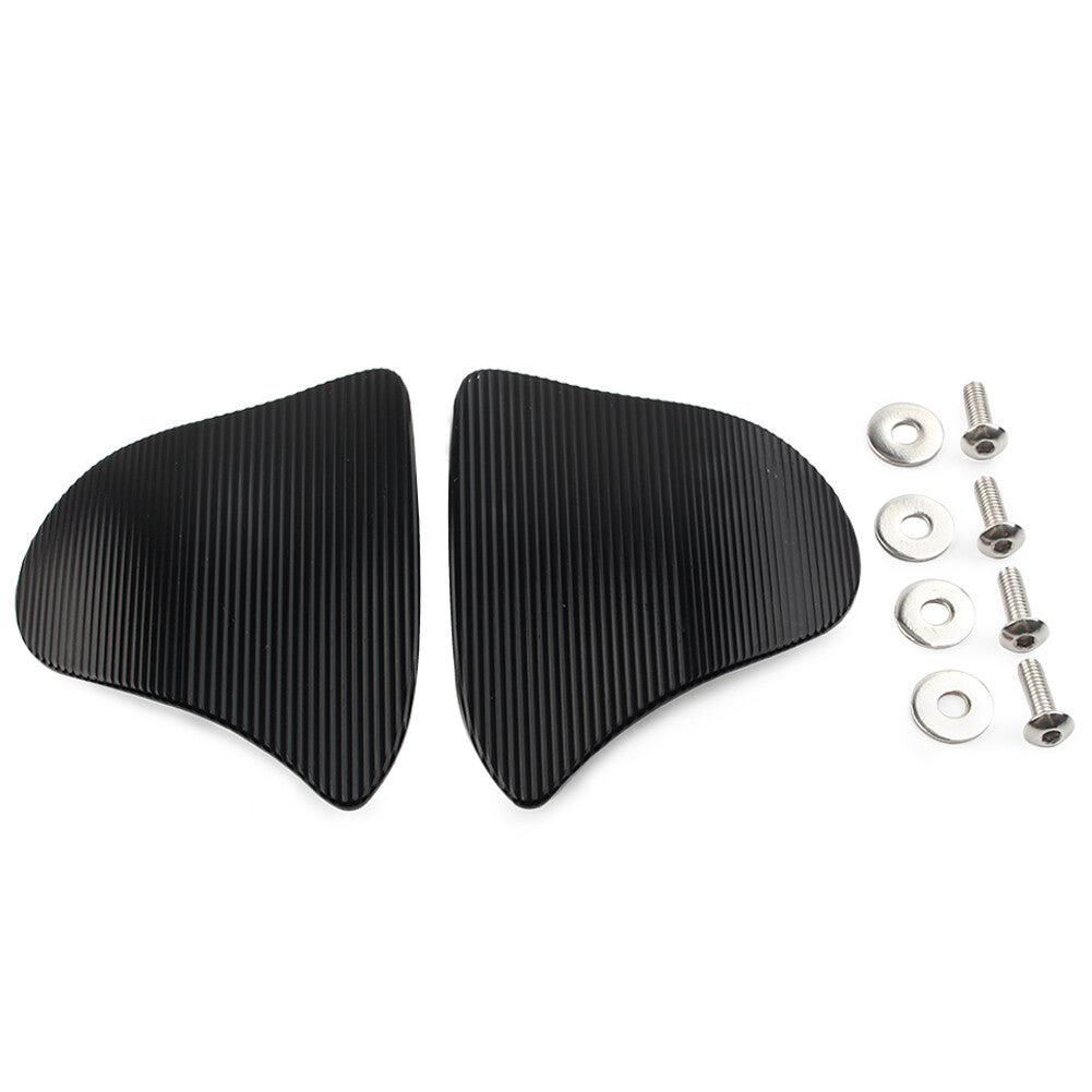 Rearview Mirror Block Off Base Plate Mount Cover for YAMAHA YZF-R1 R1 2020-24BlK