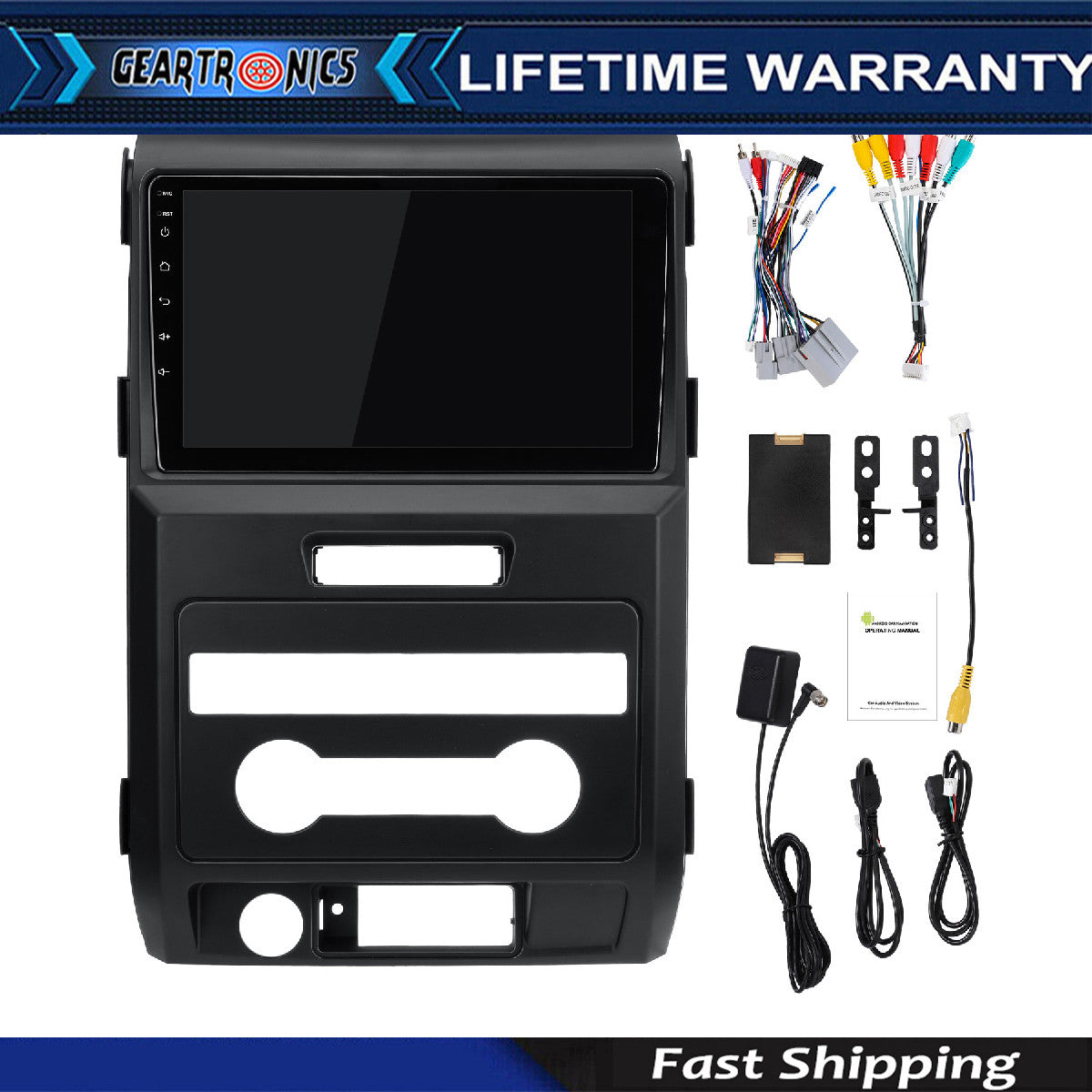 for Ford F150 2009-2012 Apple Carplay Android 13 Car Stereo Radio WiFi GPS SY