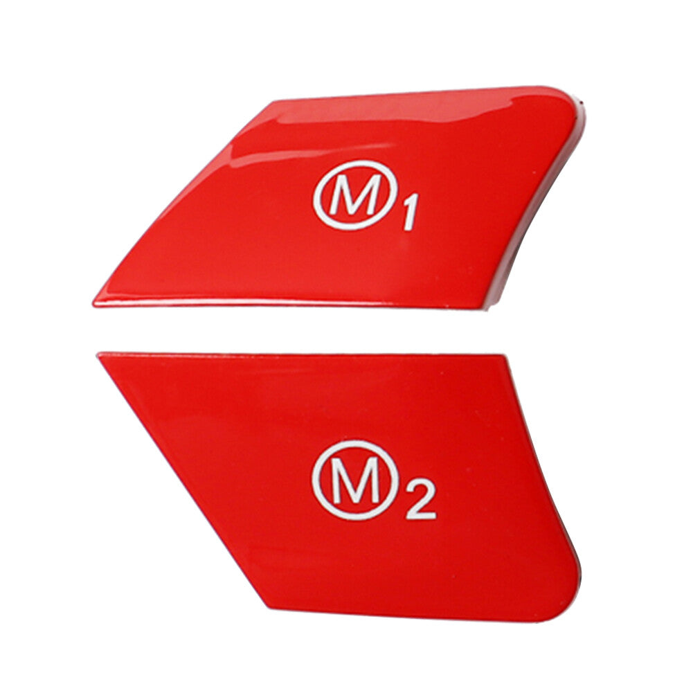 Lenkrad M1 M2 Mode Schalter Taste Abdeckung F¨¹r for BMW 1 2 3 4 5 6 Serie X5 Rot