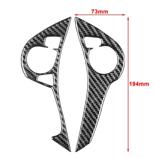 Carbon Fiber Steering Wheel Button Cover Fit for Honda Accord 2013-2017 14