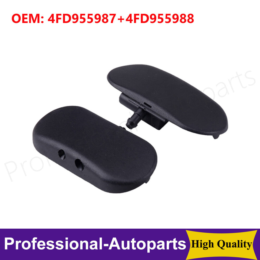 One pair of left and right heated windshield washer spray nozzles suitable for Audi A2 A3 A4 S4 A6 for A8