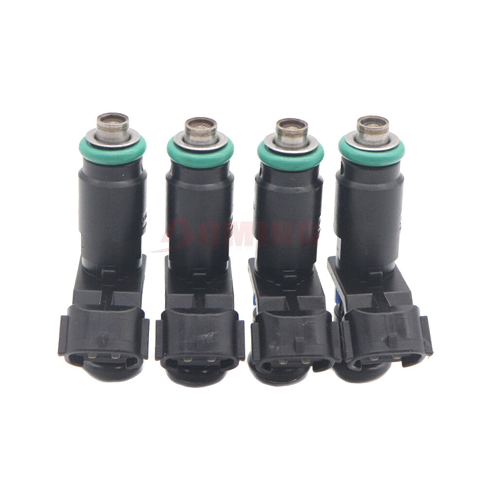 Four new fuel injectors (model 9673836680, model 0280157141) suitable for Peugeot 301 1.6 and for Citro?n C4 1.6.