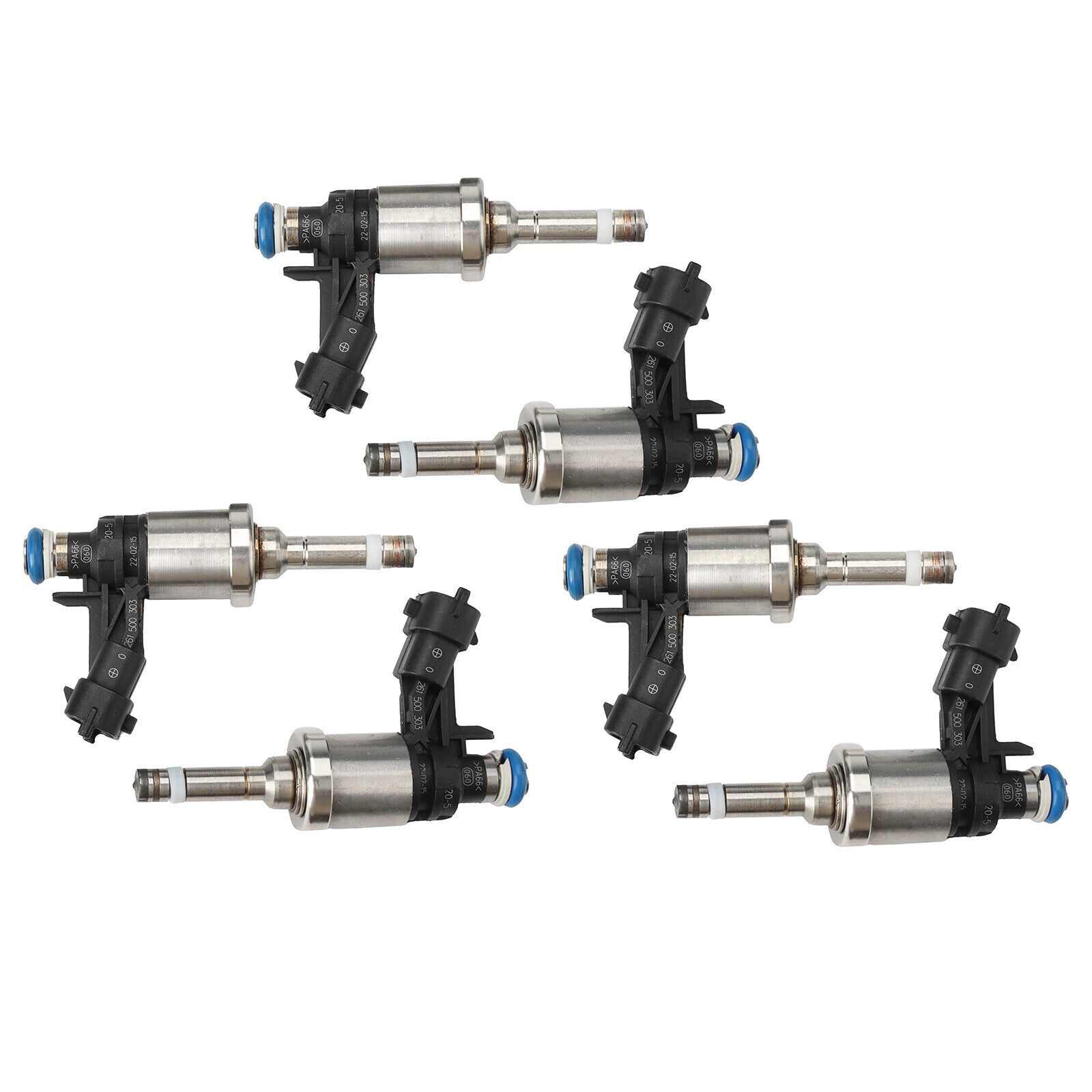6PCS For 12-17 for GMC for Chevy Traverse for Buick Enclave 3.6L Fuel Injectors 12663380
