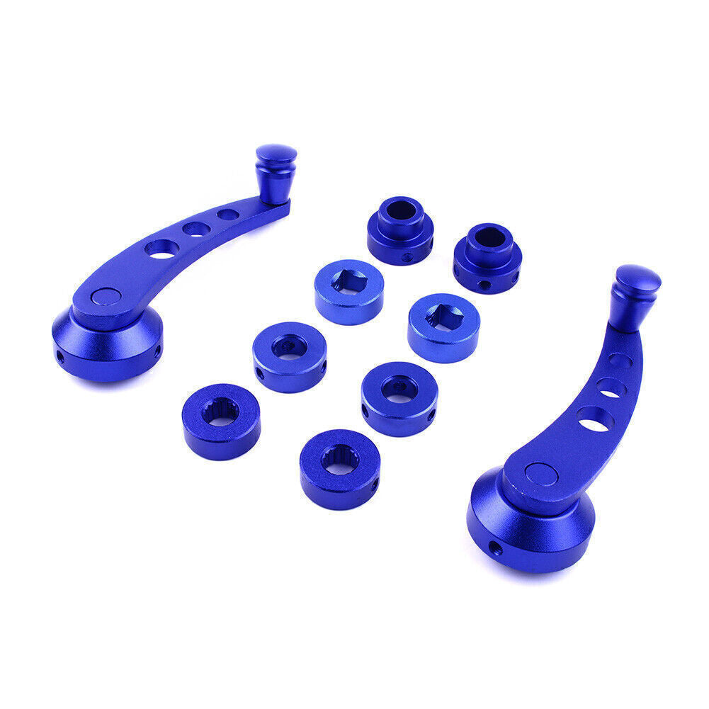 2x Universal Window Handle Winder Riser Winder Crank Riser Aluminum Alloy
