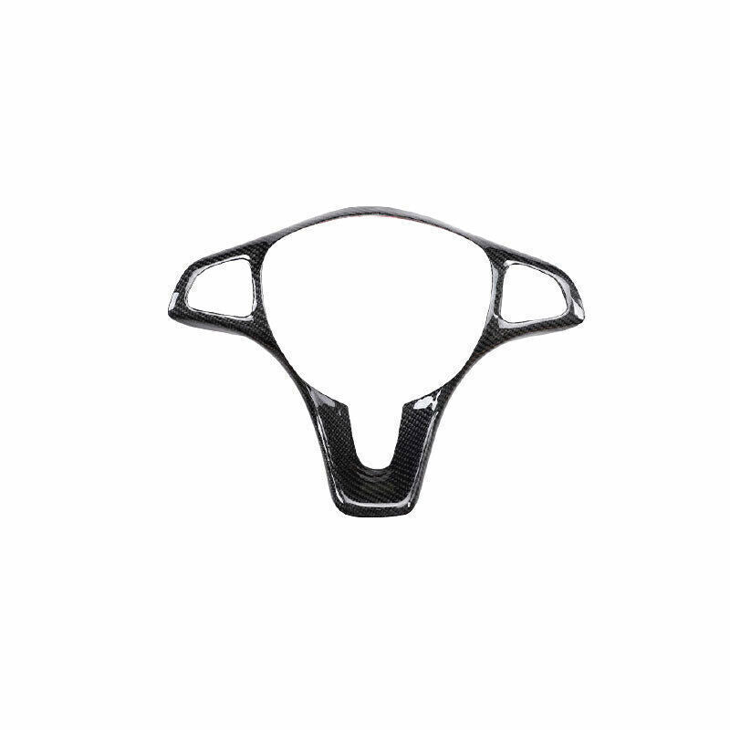 for Benz GLE GLS 2016-2019 Carbon Fiber Look Steering Wheel Frame Cover Trim 1P